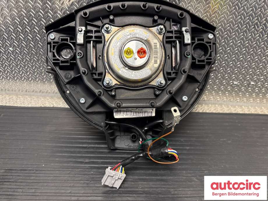 Airbag rattpute til Nissan Qashqai 2007-2010 (Type I, Fase 1)  (NISSAN|98510JD16C|)