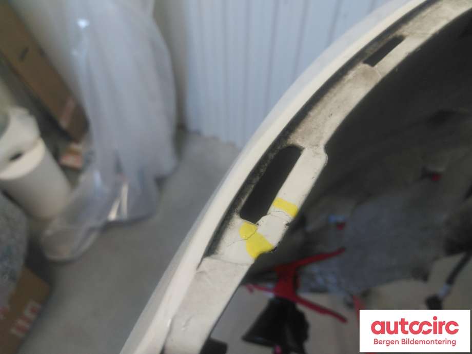 Støtfanger bak til VW Scirocco 2008-2013  (VOLKSWAGEN|1K8 807 417 N|)