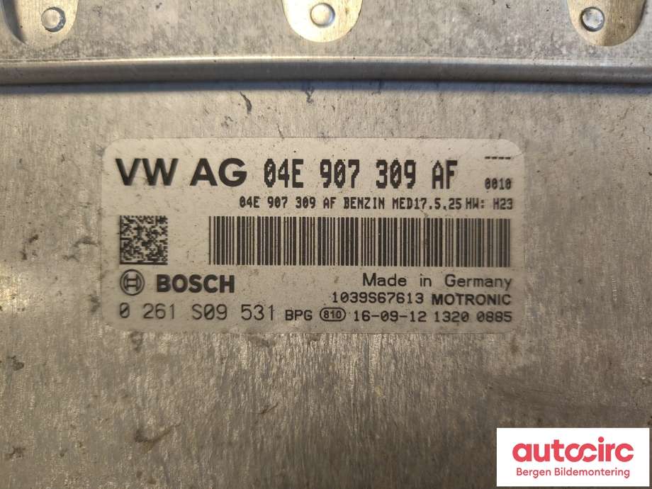 Styreenhet motor til Škoda Fabia 2014-2021 (Type III)  (SKODA|04E 906 027 BC|)