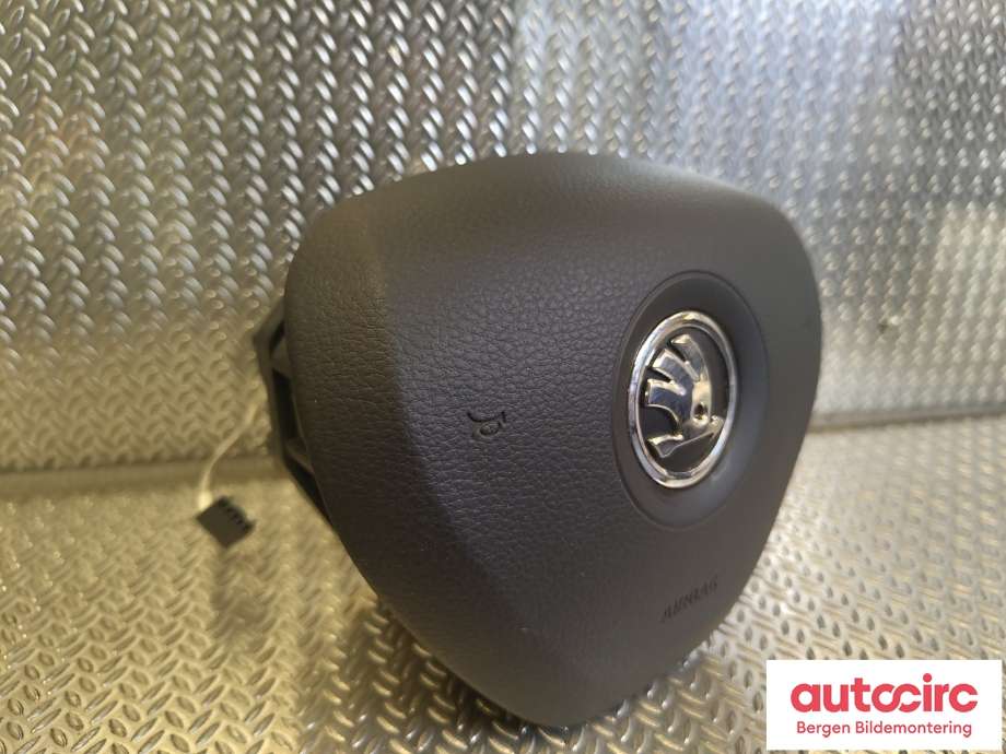 Airbag rattpute til Škoda Fabia 2014-2021 (Type III) (SKODA|6V0 880 201 A|)