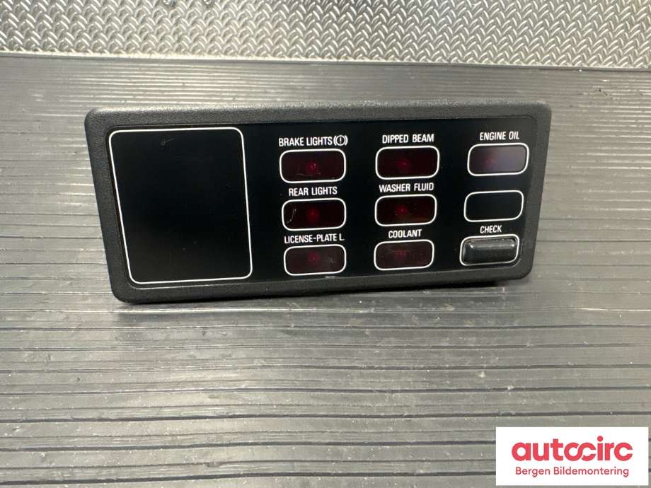 Instrumentpanel til BMW 3-Serie, 1983-1993 (E30) (E30) (BMW|62 14 1 380 632)