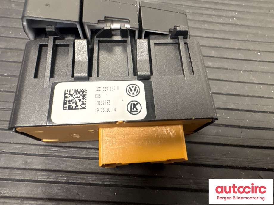 Bryter rutevarme til Seat Mii electric 2019-->>  (SEAT|12E 927 137 D|)