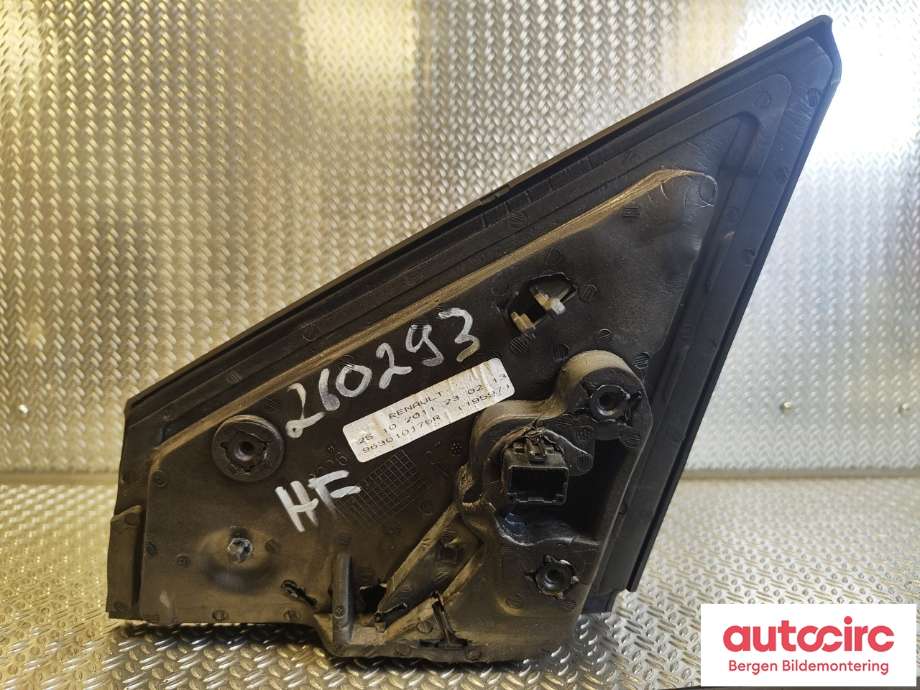 Speil høyre til Renault Fluence Z.E 2011-2014  (RENAULT|963012395R|)