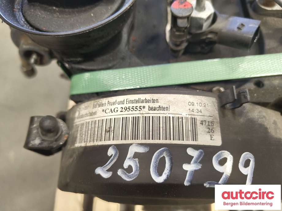 Motor diesel til Audi Q5 2008-2012 (Type I, Fase 1)  (AUDI|03L 100 036 C|03L 100 090 F|CAGA)