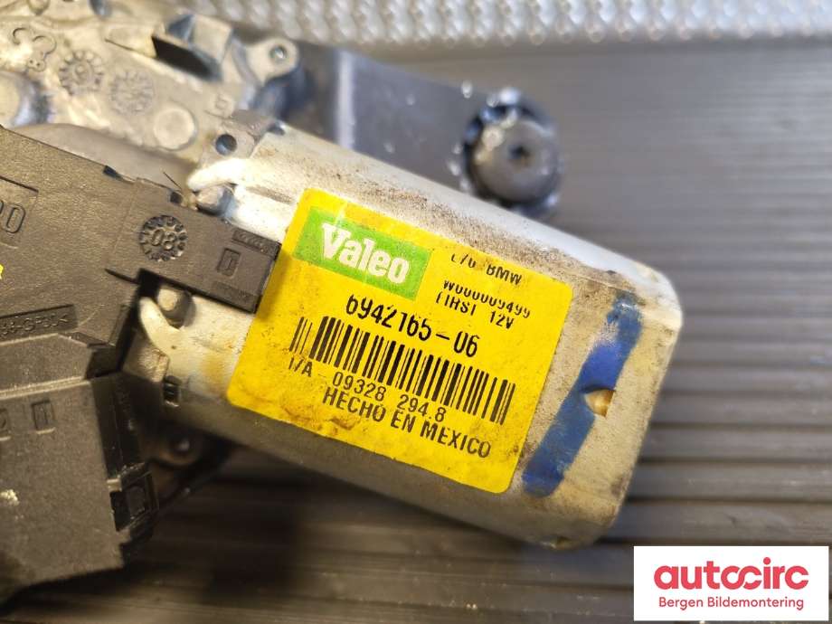 Viskermotor bakrute til BMW X5 2007-2013 (E70) (E70) (BMW|67 63 6 942 165|)
