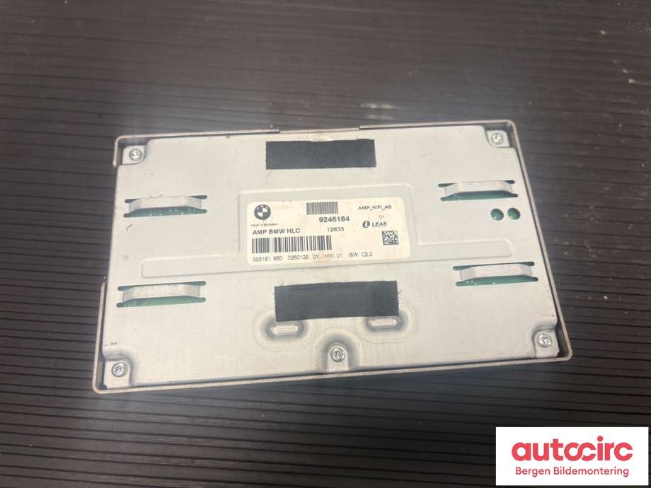 Bilstereo forsterker til BMW 3-Serie 2005-2011 (E90/E91/E92/E93) (E90/E91/E92/E93) (BMW|65 12 2 622 676|)