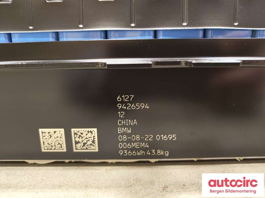 Batteripakke-modul elbil til BMW iX3 2021-->> (61 27 9 426 594|61 27 8 887 369|)