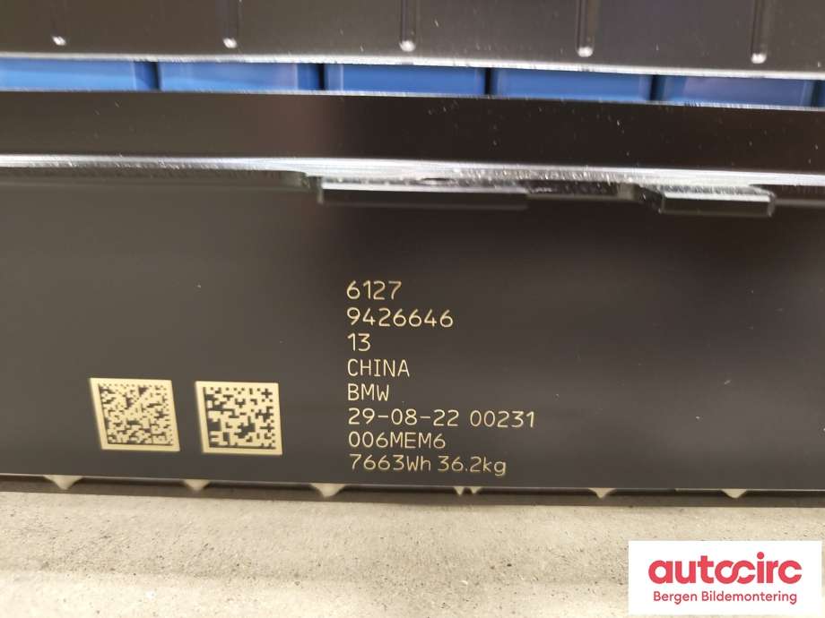 Batteripakke-modul elbil til BMW iX3 2021-->> (61 27 9 426 646|61 27 8 887 365|)