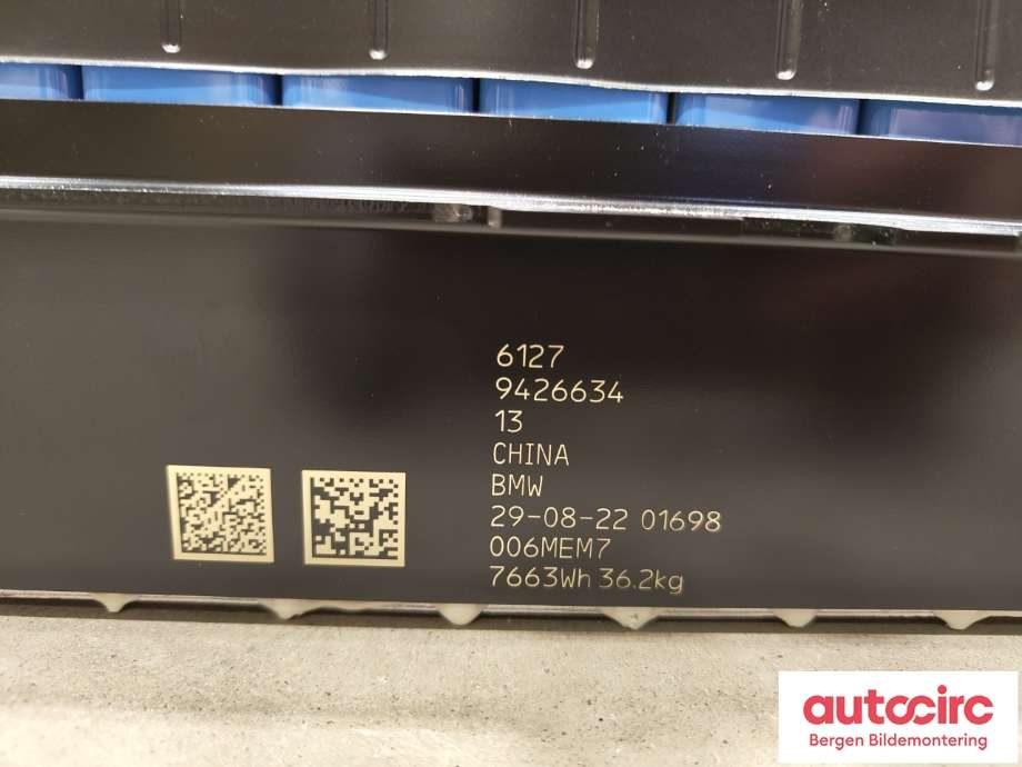 Batteripakke-modul elbil til BMW iX3 2021-->>  (61 27 9 426 634|61 27 8 887 364|)