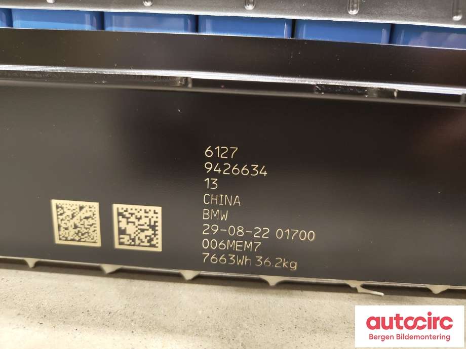 Batteripakke-modul elbil til BMW iX3 2021-->>  (61 27 9 426 634|61 27 8 887 364|)