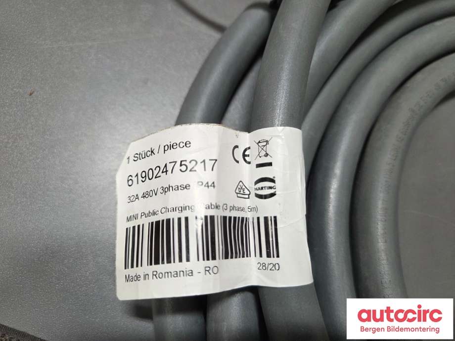 Batterilader kabel til Mini One/Cooper 2014-->> (F54-57) (F54-57) (MINI||61902475217)