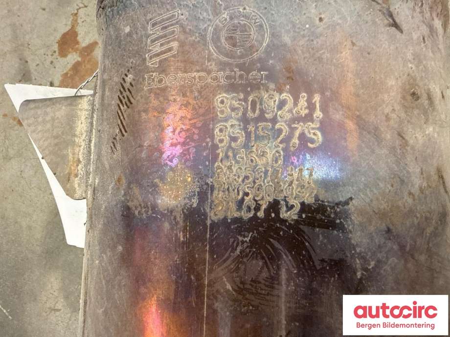 Partikkelfilter til BMW 5-Serie 2010-2017 (F10/F11) (F10/F11) (BMW|18 30 8 508 993|)