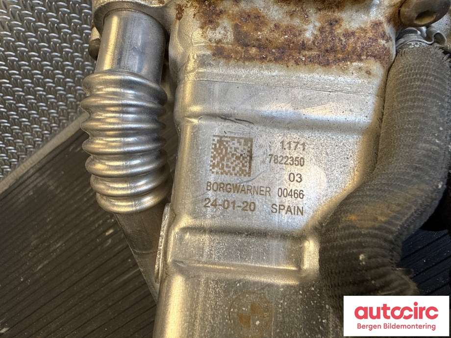 EGR-kjøler til BMW 5-Serie 2010-2017 (F10/F11) (F10/F11) (BMW|11 71 7 822 350|)