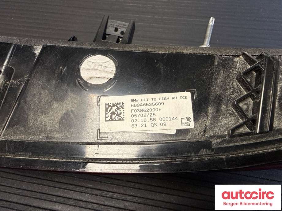 Baklykt høyre indre til BMW iX 2021-->> (I20) (I20) (BMW|63 21 9 465 356|)