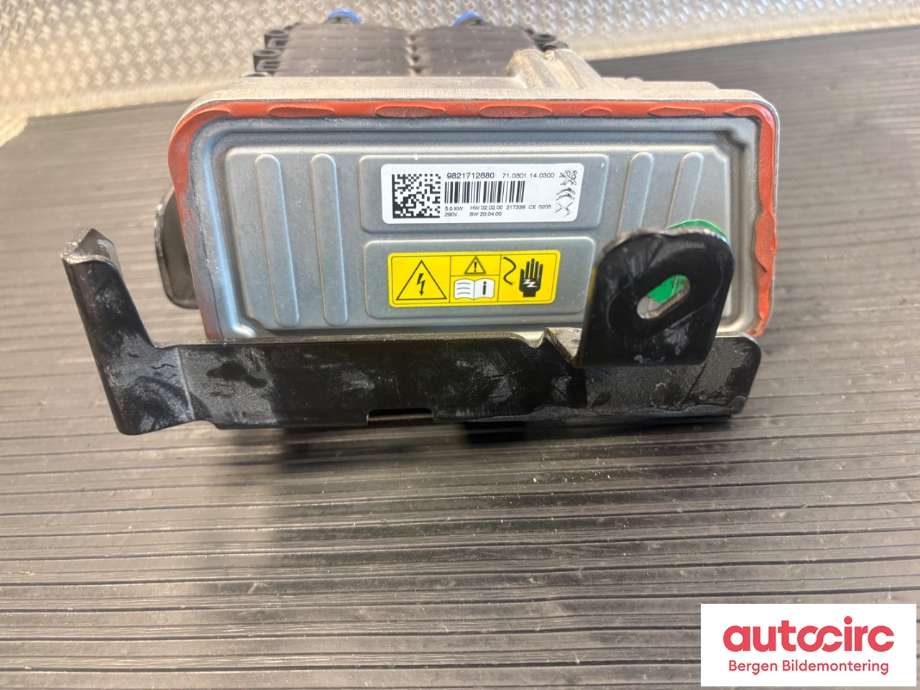 Varmeapparat register til Peugeot 2008 2019-->> (Type II) (PEUGEOT|98 217 126 80|)