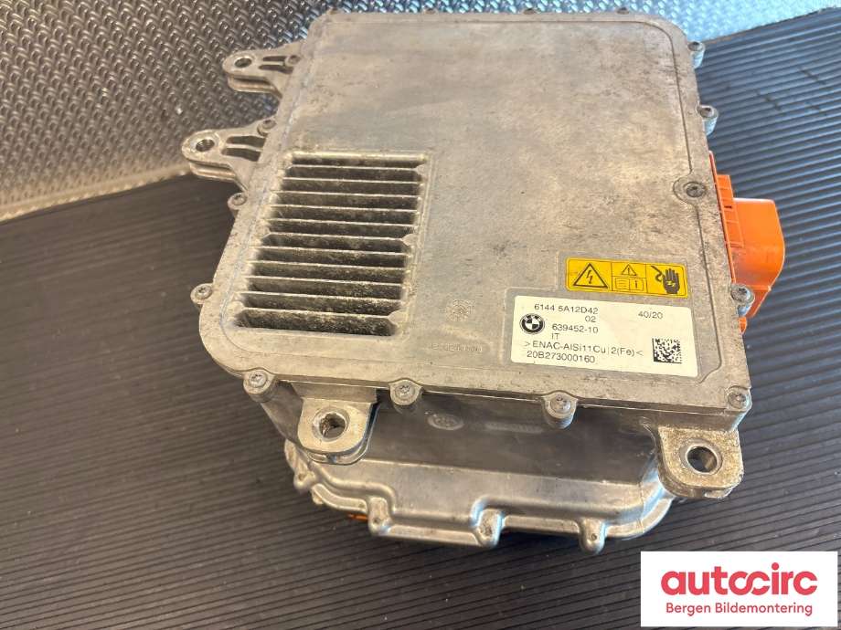 Batterilader (OBC - On Board Charger) til BMW i3 2013-2022  (BMW|61 44 5 A34 283||6144 5A12D42)