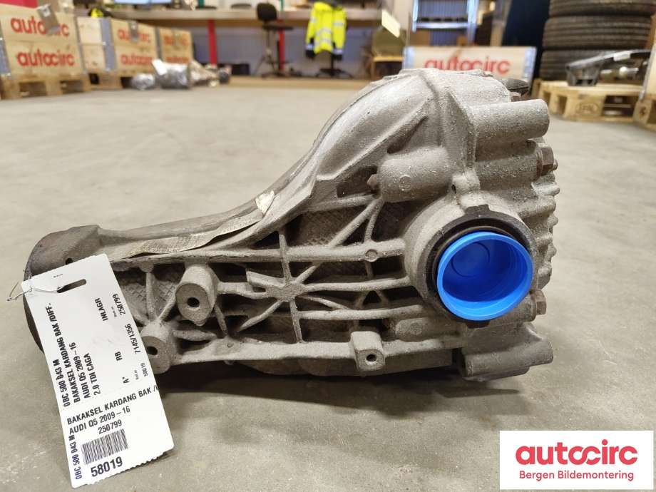 Kardang klokke bak til Audi Q5 2008-2012 (Type I, Fase 1)  (AUDI|0BC 500 043 M|)