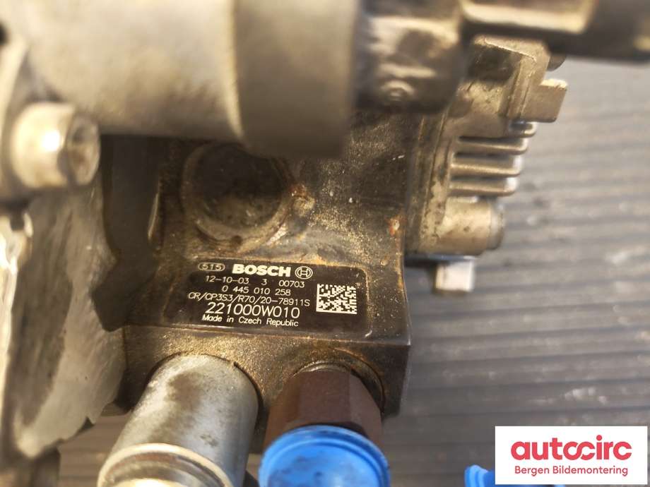 Dieselpumpe til Toyota Auris 2013-2015 (Type II, Fase 1)  (TOYOTA|221000W010|)