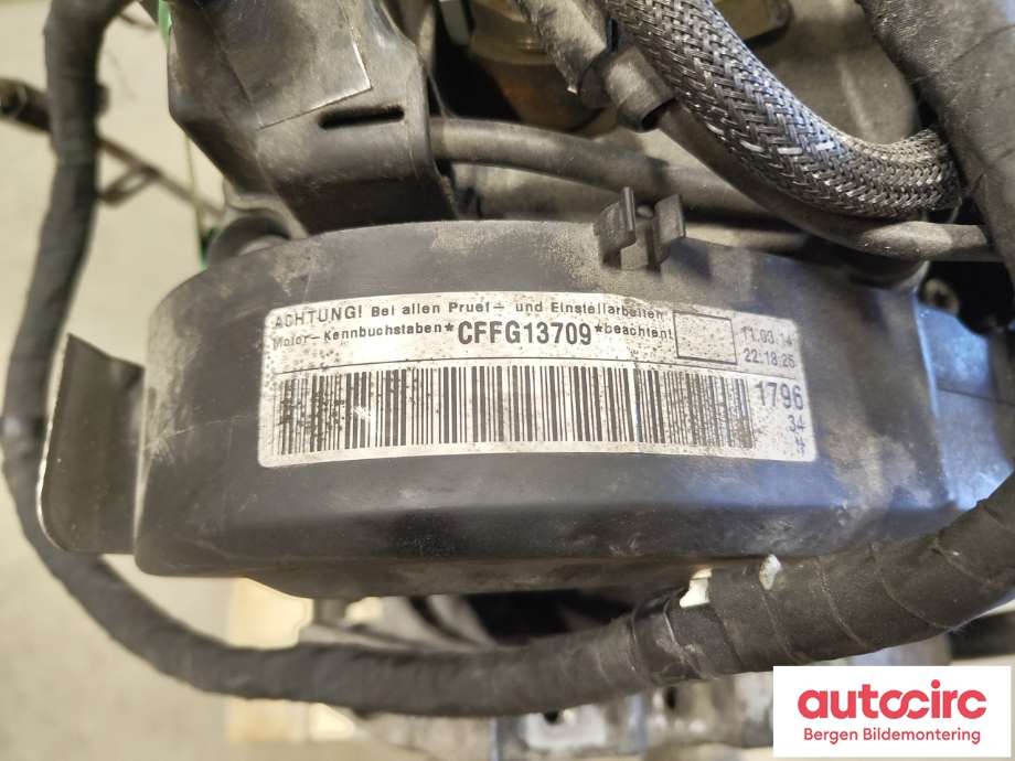 Motor diesel til VW Tiguan 2011-2016 (Type I, Fase 2)  (VOLKSWAGEN|03L 100 090 J|)