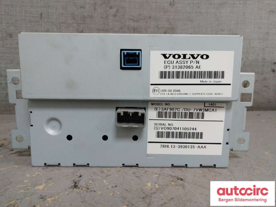 Instrument kjørecomputer til Volvo XC60 2014-2017 (Type I, Fase 2)  (VOLVO|31382065|)