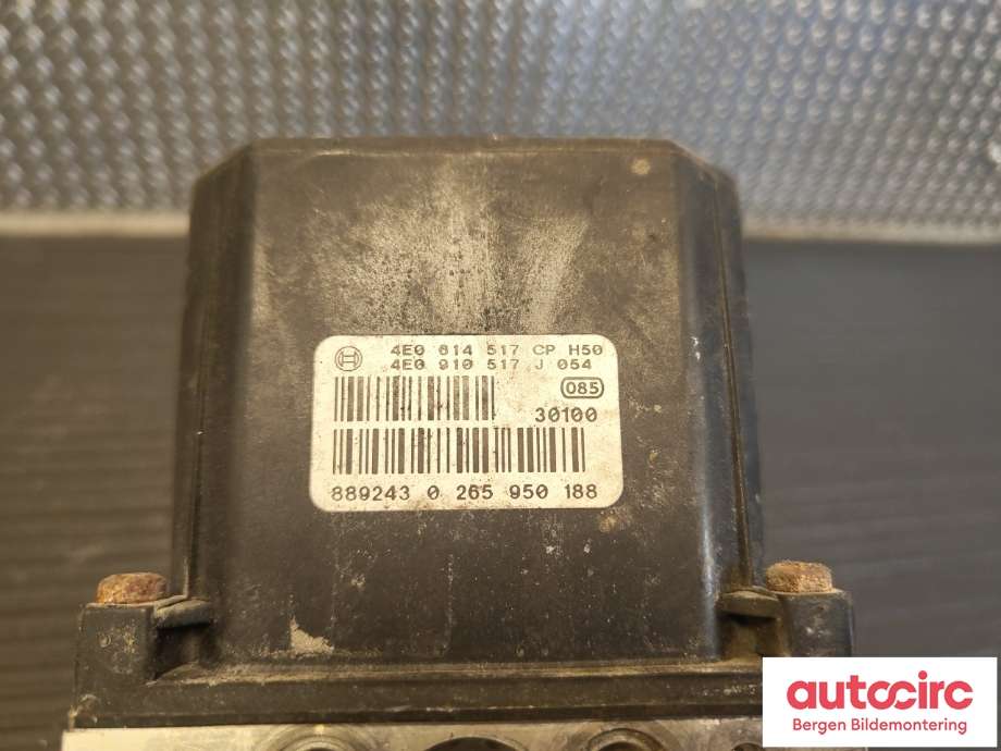 ABS sentral til Audi A8 2003-2010 (Type II) (AUDI|4E0 614 517 CQ|4E0 614 102 AX|)