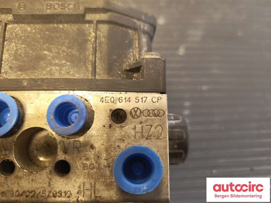 ABS sentral til Audi A8 2003-2010 (Type II) (AUDI|4E0 614 517 CQ|4E0 614 102 AX|)