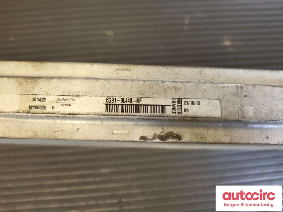 Intercooler til Ford Galaxy 2010-2015 (Type III, Fase 2) (FORD|1746975|6G91-9L440-AF|)