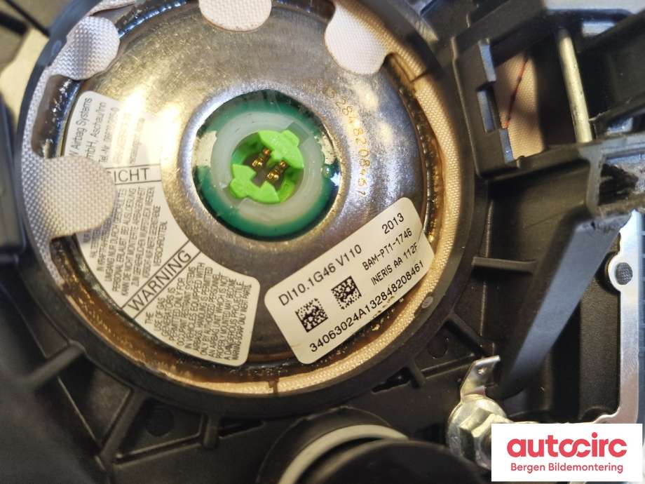 Airbag rattpute til Ford Galaxy 2010-2015 (Type III, Fase 2)  (FORD|1677413|AM21-U042B85-AB3ZHE|)