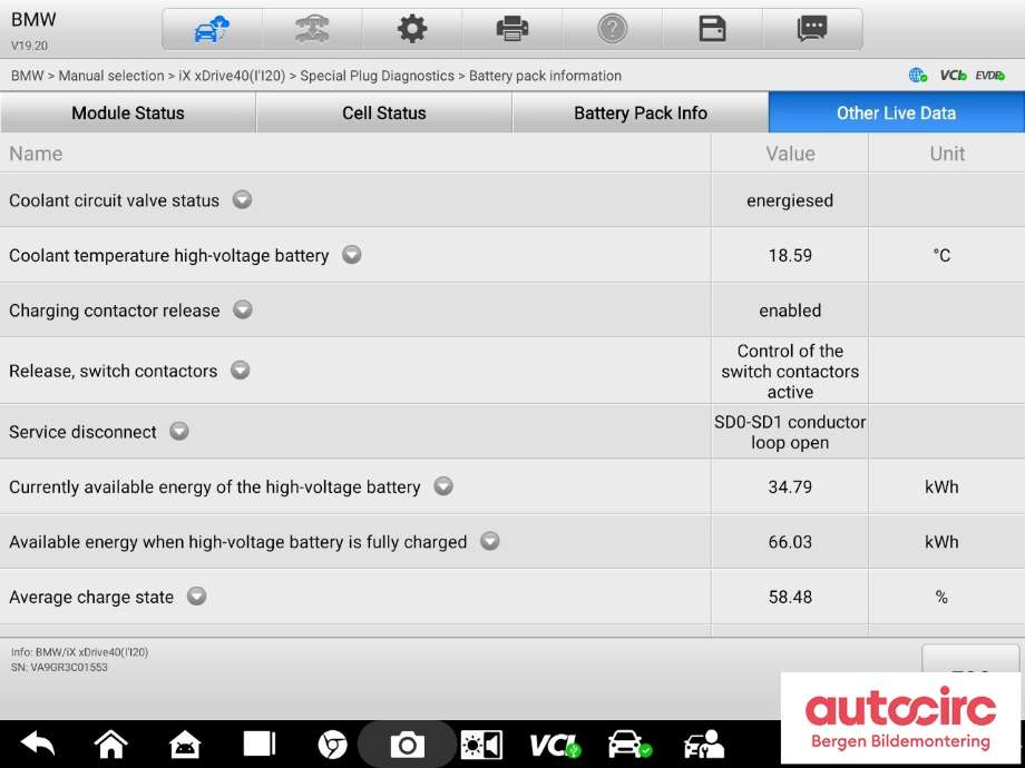 Batteripakke elbil til BMW iX 2021-->> (I20) (I20) (BMW|61 27 8 842 906|61 27 8 847 475|61 27 8 847 476)