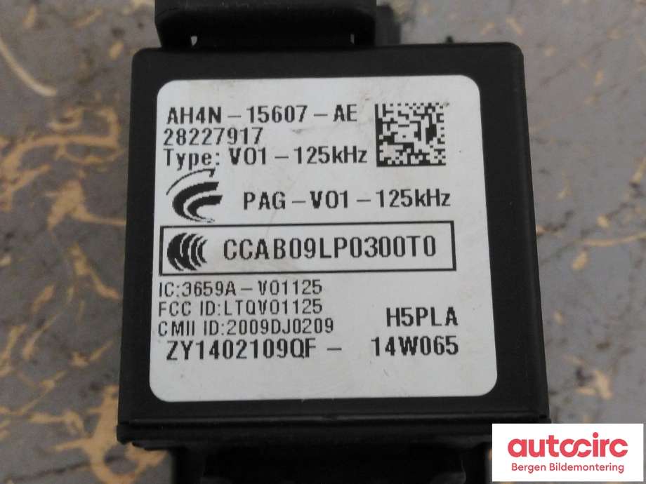 Styreenhet nøkkelfri/keyless til Volvo XC60 2014-2017 (Type I, Fase 2)  (VOLVO|30772449||28227917)