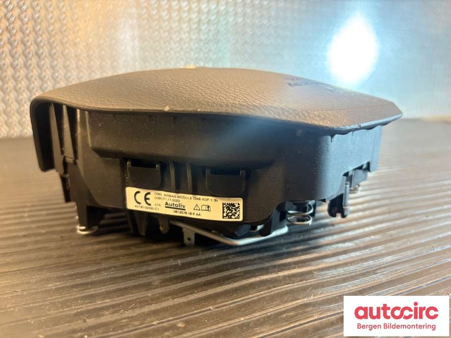 Airbag rattpute til Toyota Auris 2015-2019 (Type II, Fase 2) (TOYOTA|4513002450C1|)