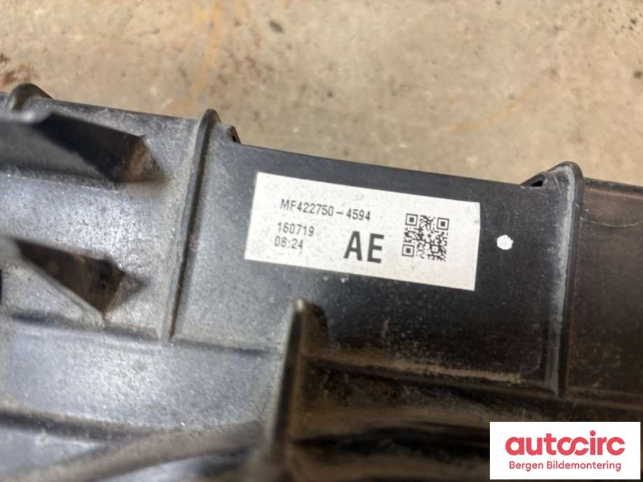 Kjølevifte til Toyota Auris 2015-2019 (Type II, Fase 2)  (TOYOTA|167110T090|163610T120|163610T110)