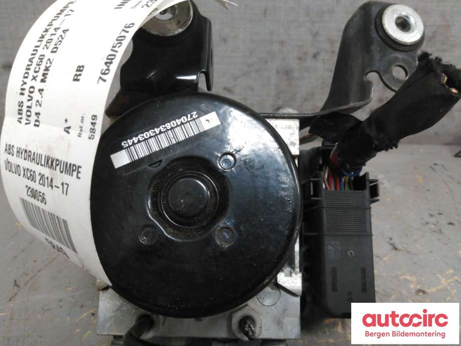 Styreenhet ABS til Volvo XC60 2014-2017 (Type I, Fase 2) (VOLVO|31400101|)
