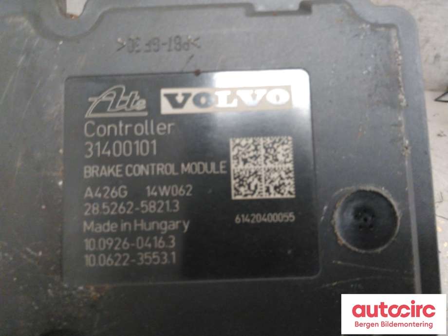 ABS sentral til Volvo XC60 2014-2017 (Type I, Fase 2)  (VOLVO|31400544|)