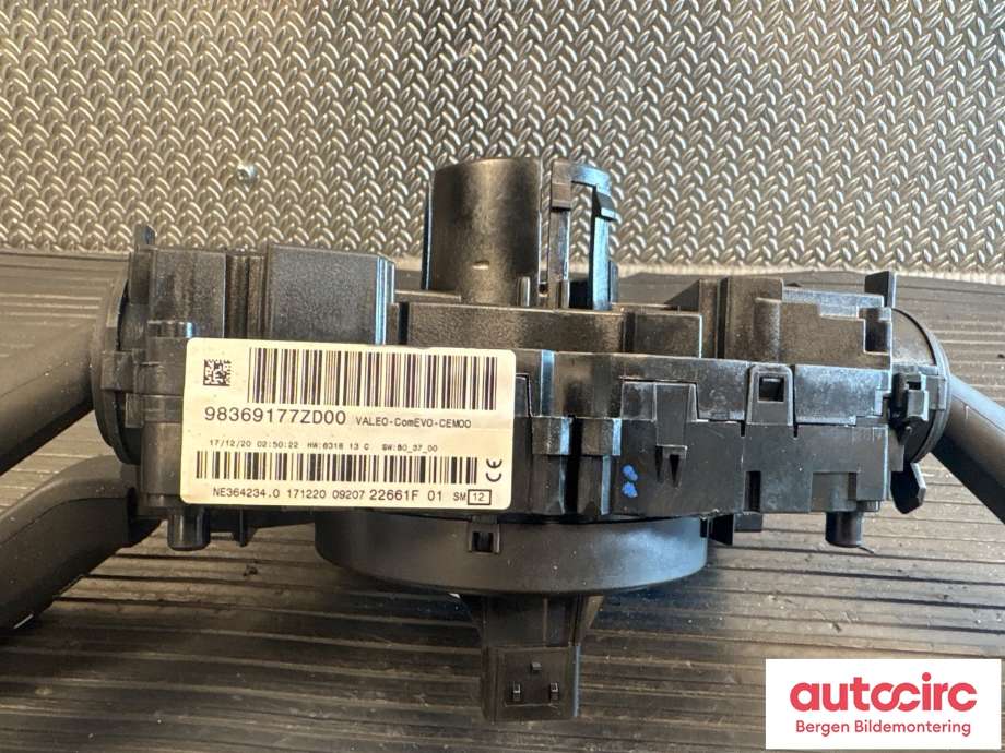 Bryter combi til Peugeot 208 2019-->> (Type II)  (PEUGEOT|98 369 177 ZD|)