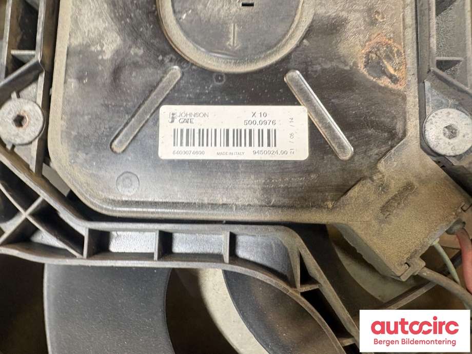 Kjølevifte til Renault Zoe 2013-2019 (Fase 1)  (RENAULT|214758569R|214818864R|)