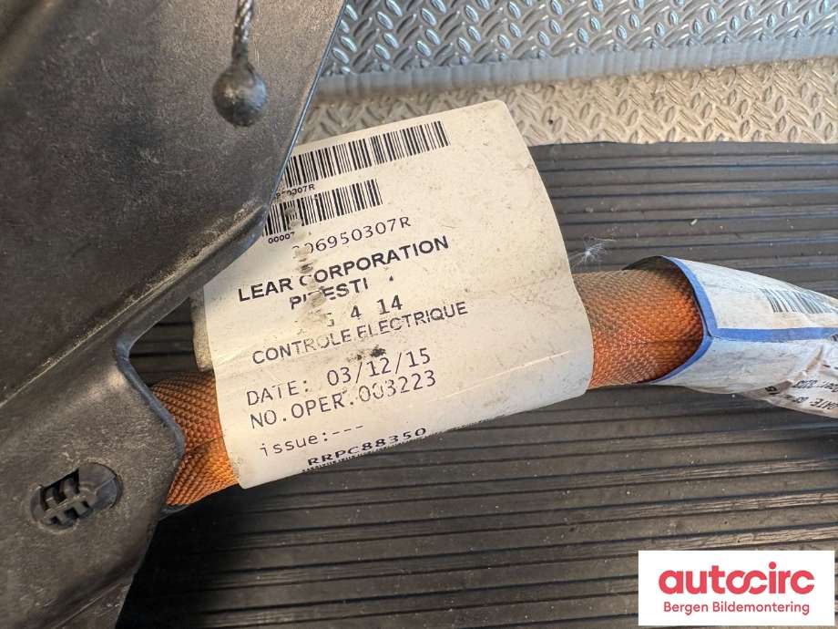 Kabel høy volt (HV) hybrid til Renault Zoe 2013-2019 (Fase 1)  (RENAULT|296950307R|)