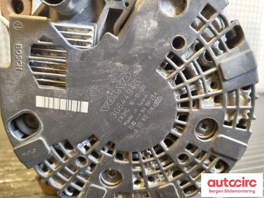 Dynamo til Volvo V40 2012-2019  (VOLVO|36011427|)