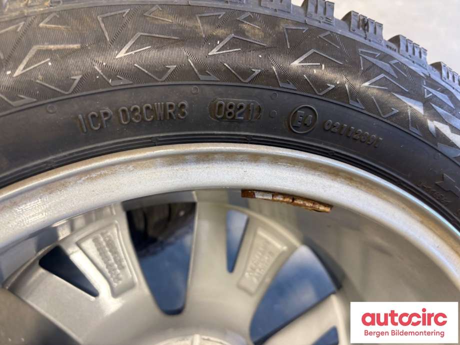 Felgsett aluminium til Peugeot 208 2019-->> (Type II)  (PEUGEOT|98 281 855 ZV||CONTINENTAL PIGG)