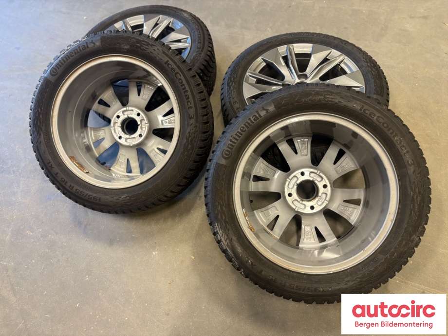 Felgsett aluminium til Peugeot 208 2019-->> (Type II)  (PEUGEOT|98 281 855 ZV||CONTINENTAL PIGG)