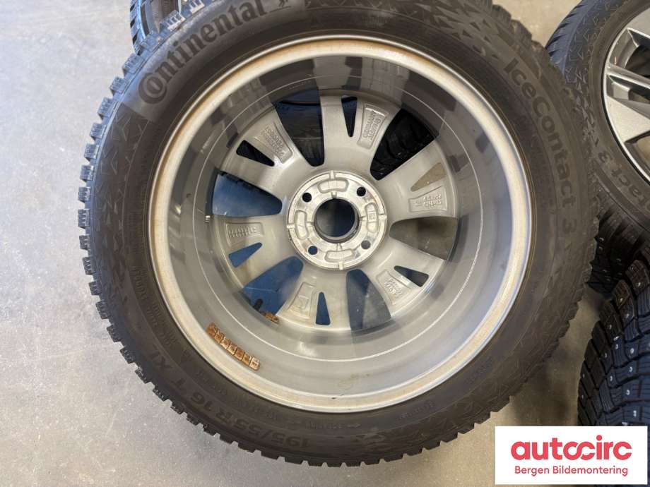 Felgsett aluminium til Peugeot 208 2019-->> (Type II)  (PEUGEOT|98 281 855 ZV||CONTINENTAL PIGG)