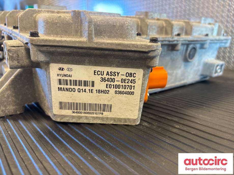Batterilader (OBC - On Board Charger) til Kia e-Soul 2019-->> (Type III)  (KIA|364000E245|)
