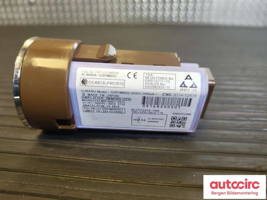 Bryter start/stopp til Subaru Outback 2015-2020 (Type V)  (SUBARU|83031FL000|)