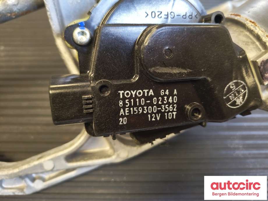 Viskeroverføring til Toyota Auris 2015-2019 (Type II, Fase 2) (TOYOTA|8515002300|8511002340|)