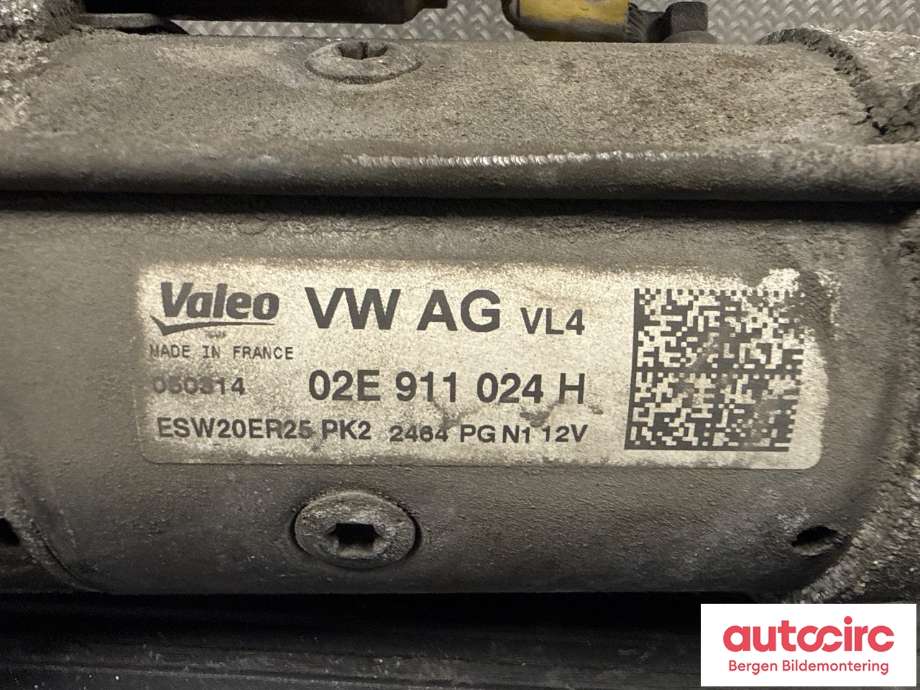Starter diesel til VW Tiguan 2011-2016 (Type I, Fase 2)  (VOLKSWAGEN|)