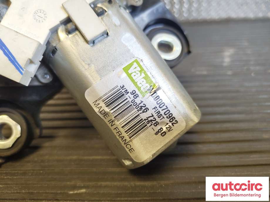 Viskermotor bakrute til Peugeot Expert 2016-->> (Type III) (PEUGEOT|98 126 728 80|)