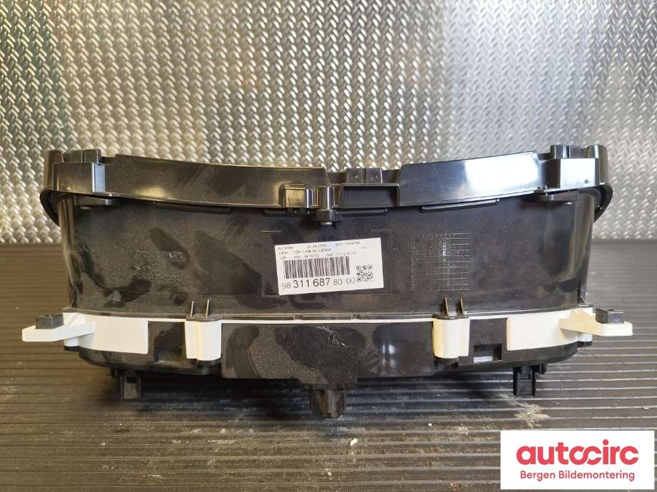 Instrumentpanel til Peugeot Expert 2016-->> (Type III) (PEUGEOT|98 311 687 80|)