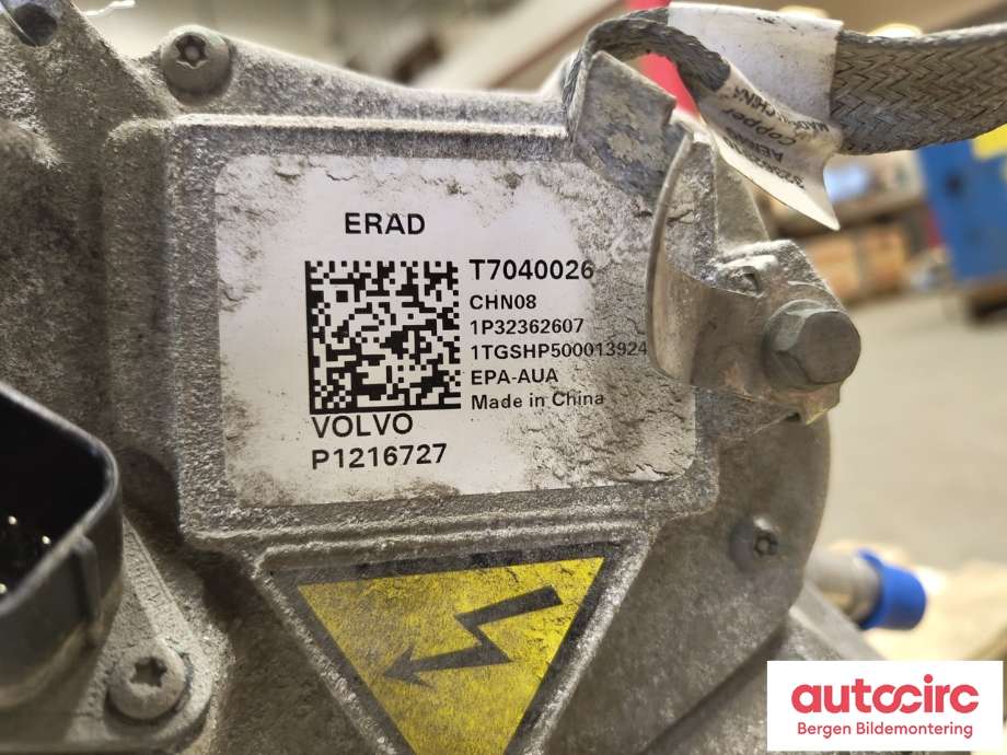 Motor elbil bak til Volvo XC40 2018-2024  (VOLVO|36003601|)