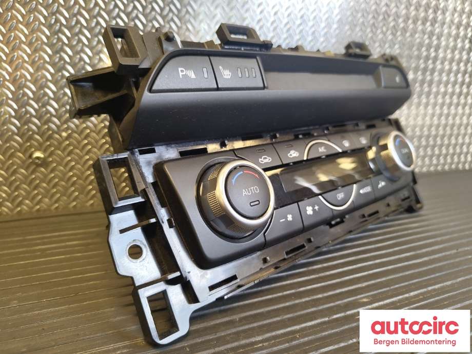 Varmeapparat betjening til Mazda 6 2015-2018 (Type III, Fase 2)  (MAZDA|GMF1-61-190C|)