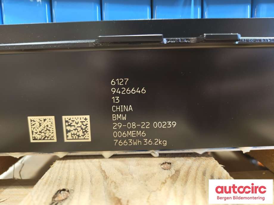 Batteripakke-modul elbil til BMW iX3 2021-->>  (61 27 9 426 646|61 27 8 887 365|)